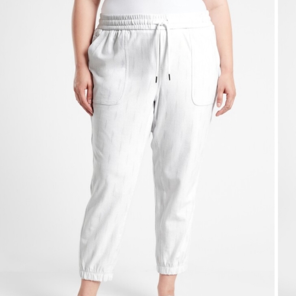 ATHLETA Organic Cotton Farallon Printed Jogger 24